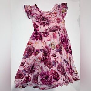 Posh peanut Amira Cap sleeve twirl dress 2T